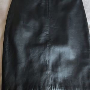All Saints Leather skirt